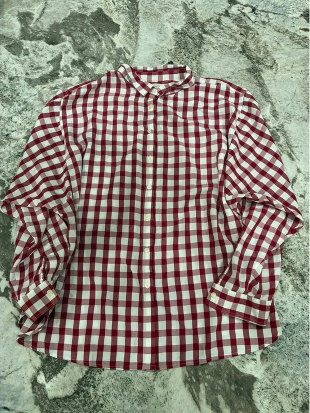 Loft petite large flannel shirt